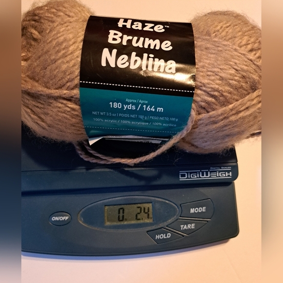 Loops & Threads Haze yarn, 75% or more of each ball left, used for 1 tiny hat - Picture 8 of 9